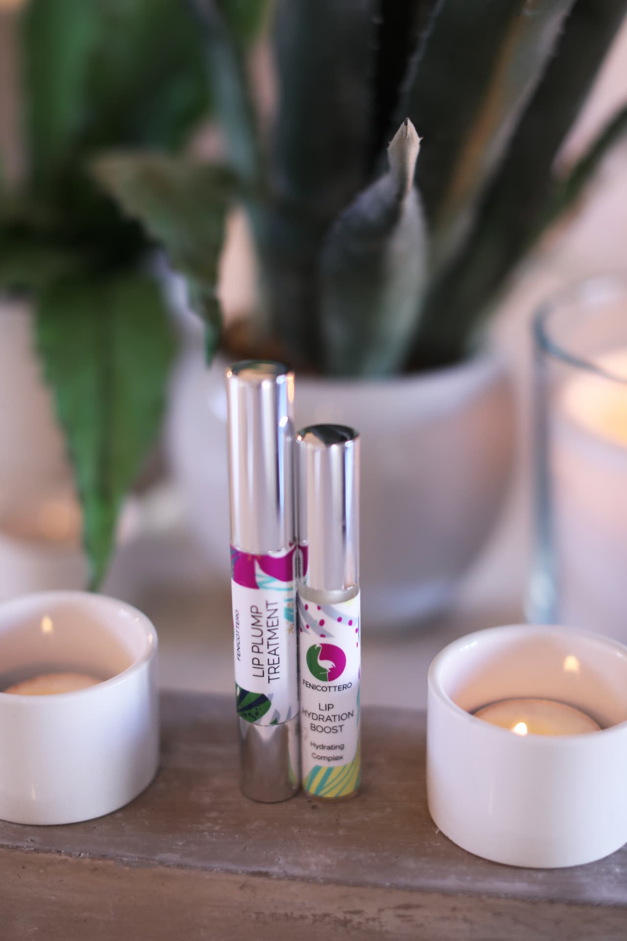 Lip care, side by side